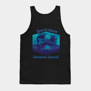 Igor & More Tarantula Liminal Space Blue Haze Tank Top